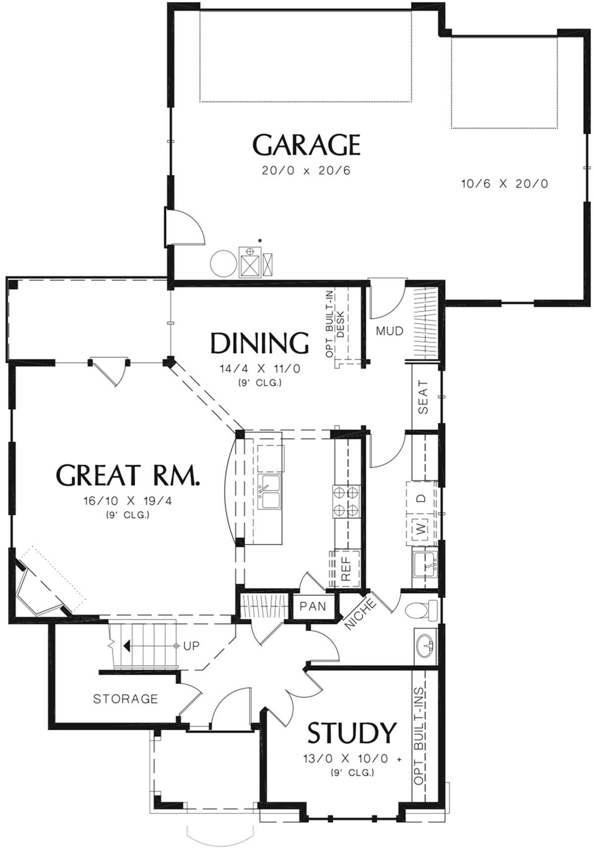 Main Floor for House Plan #2559-00335