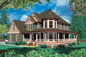 Traditional House Plan #2559-00337 Elevation Photo