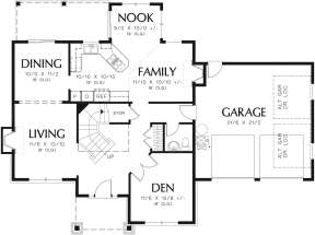 Main Floor for House Plan #2559-00341