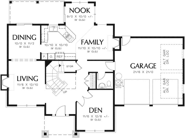 House Plan House Plan #12118 Drawing 1
