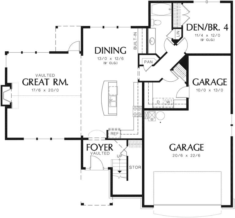 House Plan House Plan #12120 Drawing 1