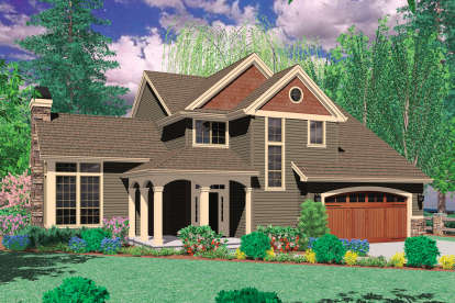 Traditional House Plan #2559-00344 Elevation Photo