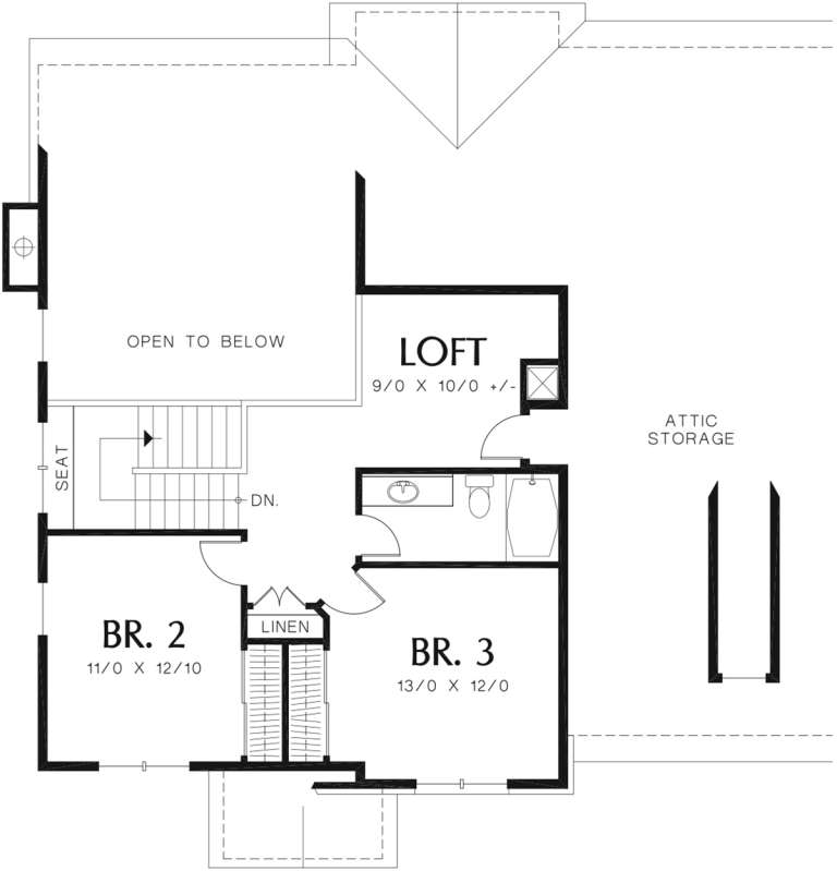 House Plan House Plan #12122 Drawing 2
