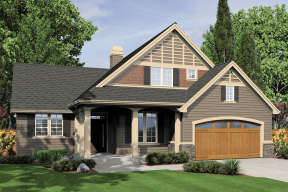 Bungalow House Plan #2559-00348 Elevation Photo