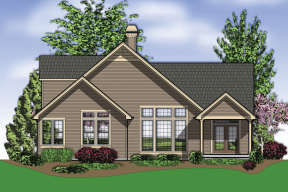 Bungalow House Plan #2559-00348 Elevation Photo