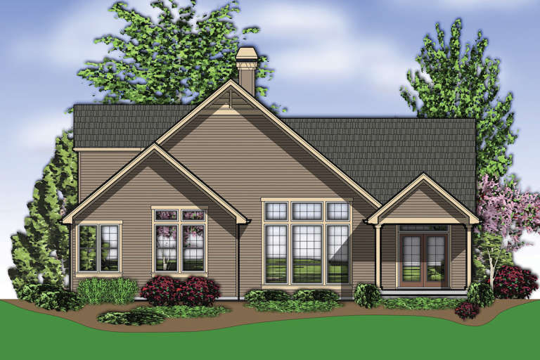 Bungalow House Plan #2559-00348 Elevation Photo