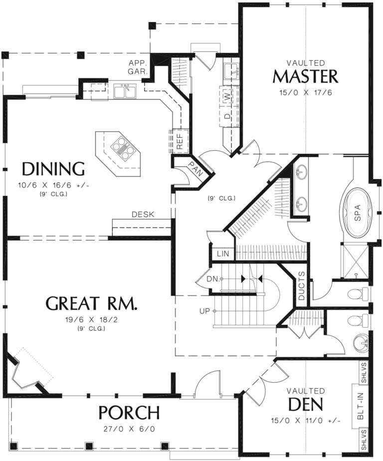 House Plan House Plan #12126 Drawing 1