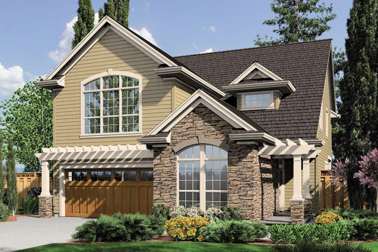 Northwest House Plan #2559-00351 Elevation Photo
