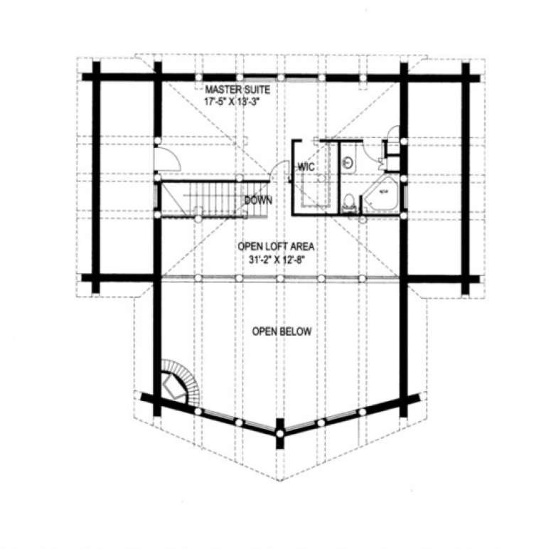 House Plan House Plan #1213 Drawing 3