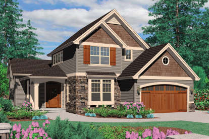 Craftsman House Plan #2559-00357 Elevation Photo