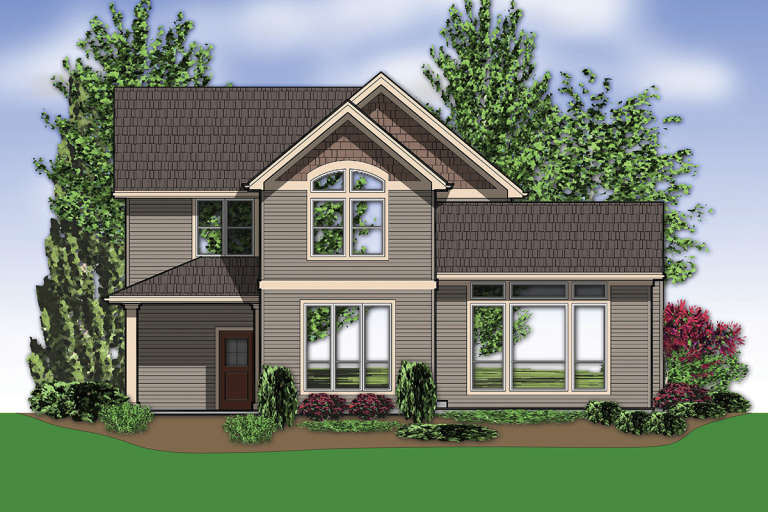 Craftsman House Plan #2559-00357 Elevation Photo