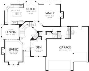 Main Floor  for House Plan #2559-00360