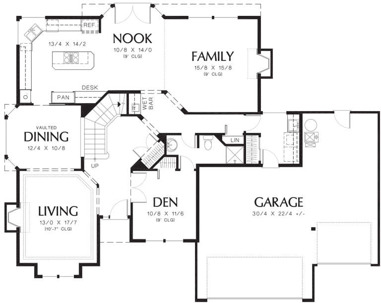 House Plan House Plan #12137 Drawing 1
