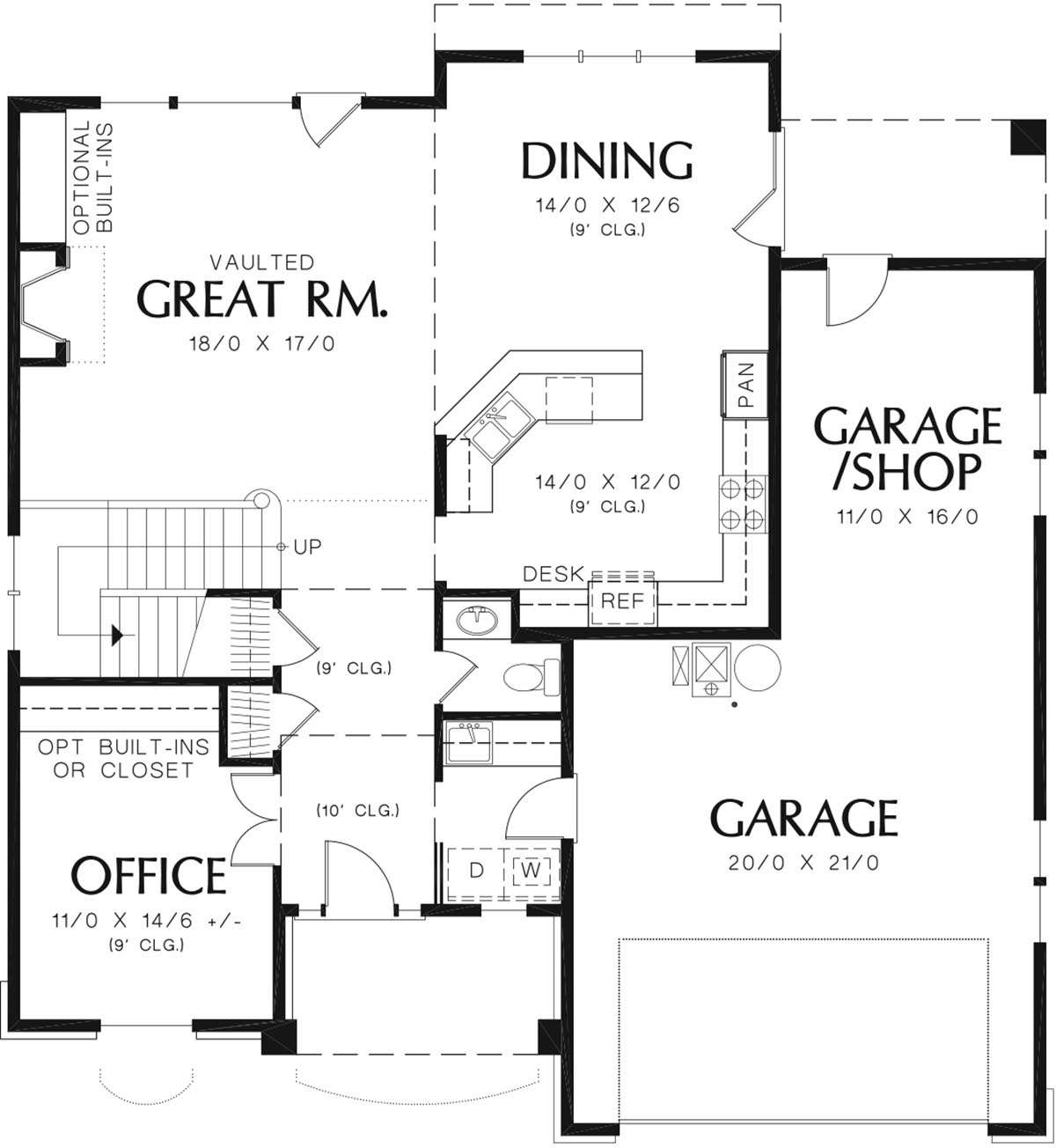 Main Floor for House Plan #2559-00362