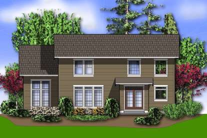 Craftsman House Plan #2559-00363 Elevation Photo