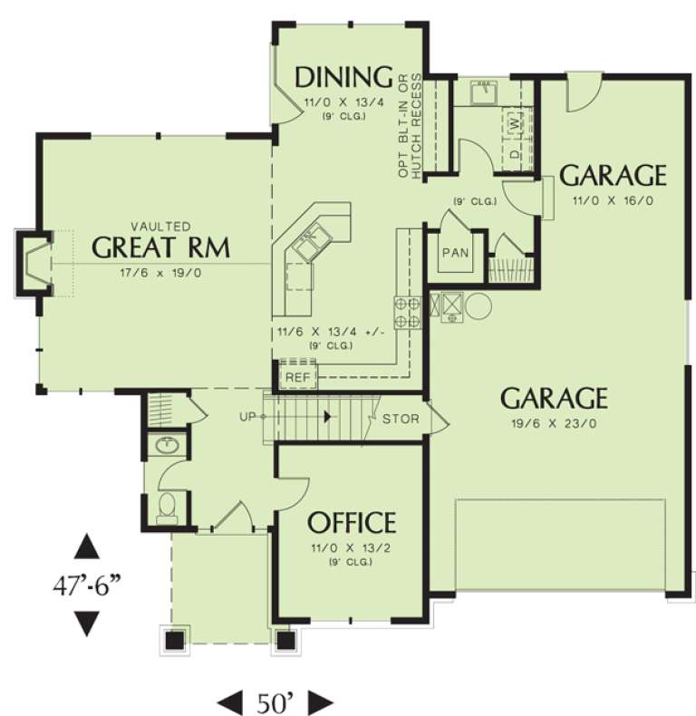 House Plan House Plan #12143 Drawing 1