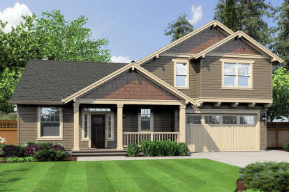 Craftsman House Plan #2559-00367 Elevation Photo