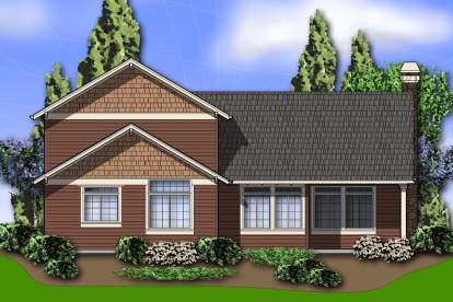 Craftsman House Plan #2559-00367 Elevation Photo