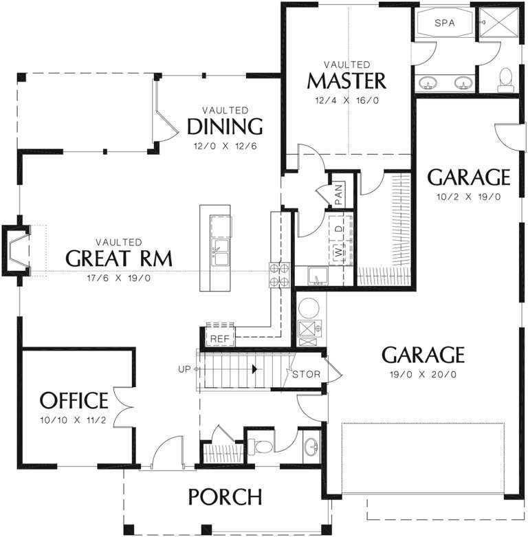 House Plan House Plan #12144 Drawing 1