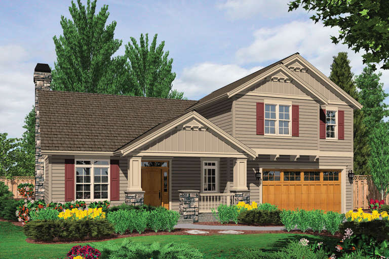 Craftsman House Plan #2559-00368 Elevation Photo