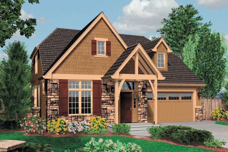 French Country House Plan #2559-00369 Elevation Photo