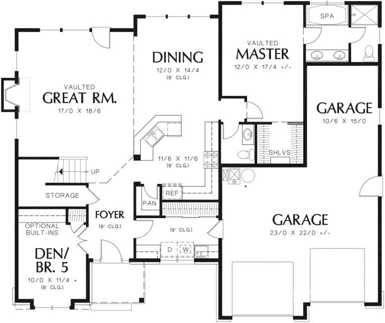 House Plan House Plan #12149 Drawing 1