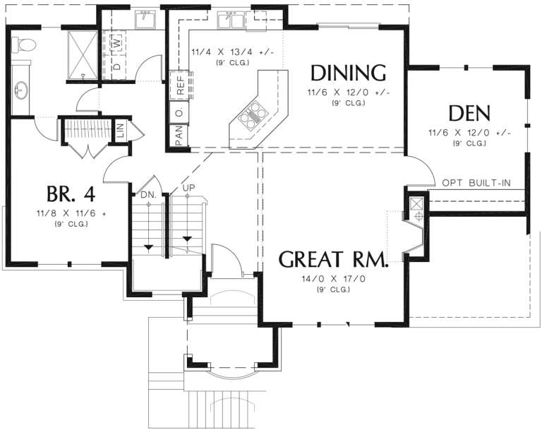 House Plan House Plan #12152 Drawing 1