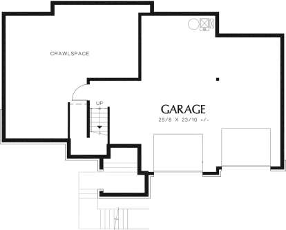 Basement for House Plan #2559-00375