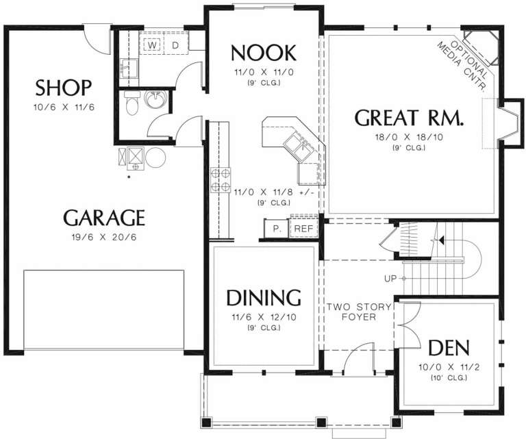 House Plan House Plan #12155 Drawing 1