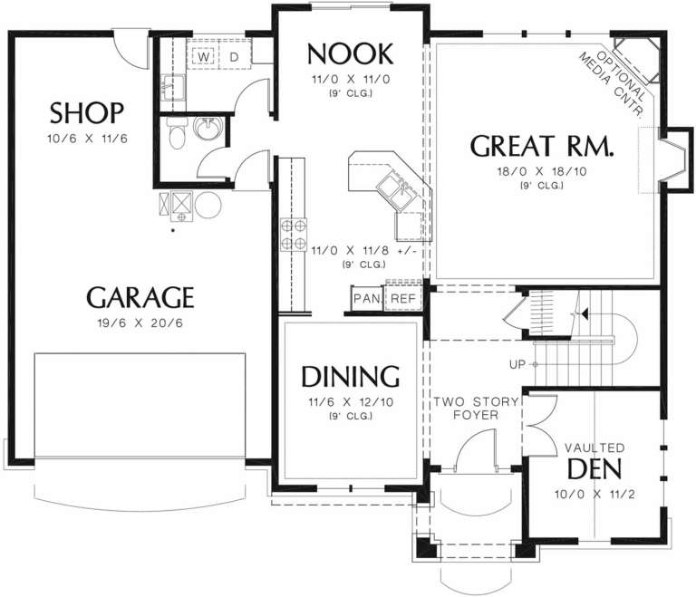 House Plan House Plan #12156 Drawing 1