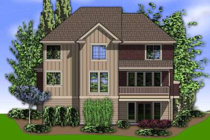 French Country House Plan #2559-00380 Elevation Photo