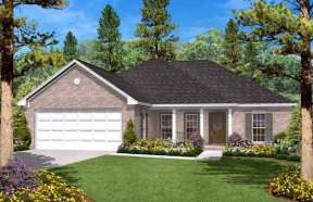Small House Plan #041-00005 Elevation Photo