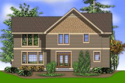 French Country House Plan #2559-00385 Elevation Photo