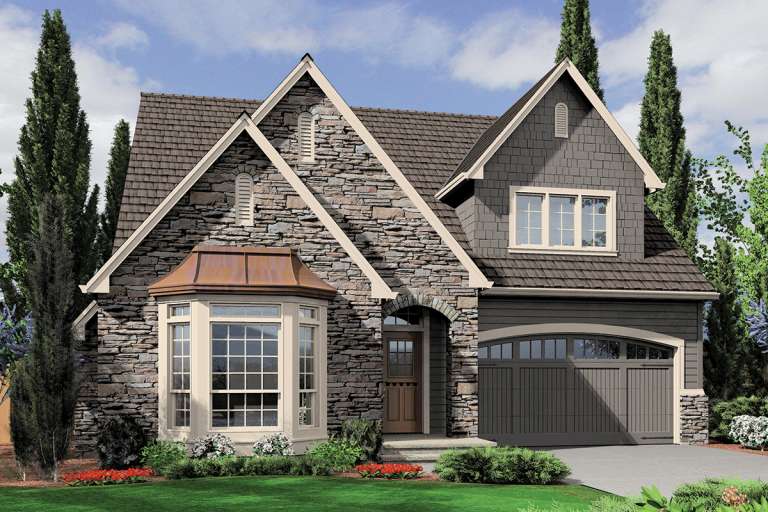 House Plan House Plan #12169 Front Elevation 