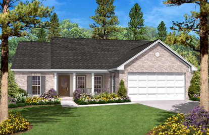 Small House Plan #041-00006 Elevation Photo