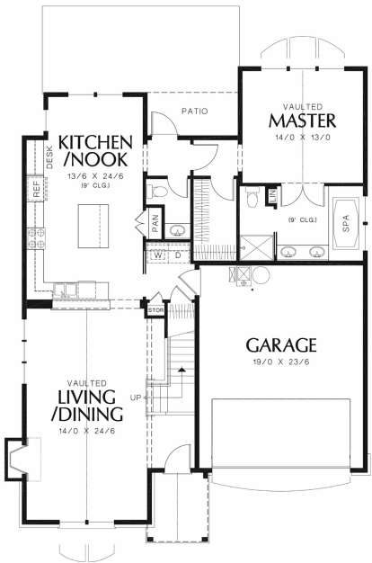 House Plan House Plan #12170 Drawing 1