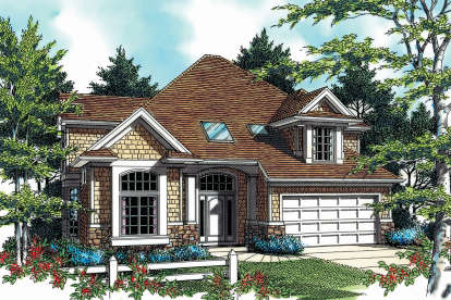 Traditional House Plan #2559-00394 Elevation Photo