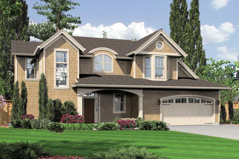 House Plan House Plan #12172 Front Elevation 