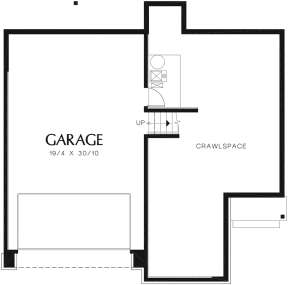 Garage for House Plan #2559-00396