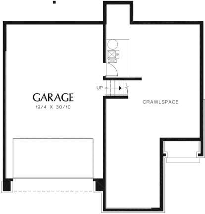 Garage for House Plan #2559-00397