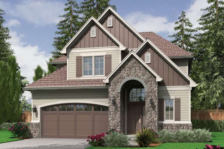 House Plan House Plan #12175 Front Elevation 