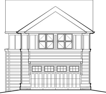 Craftsman House Plan #2559-00401 Elevation Photo