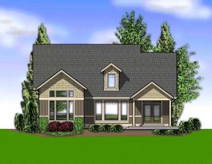 Traditional House Plan #2559-00403 Elevation Photo