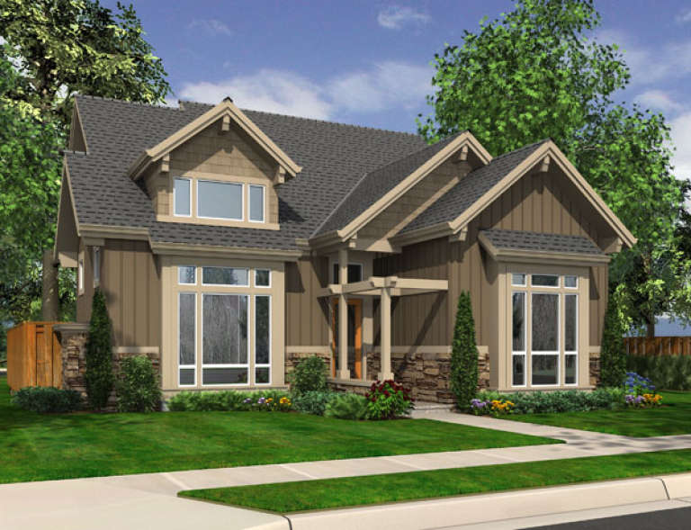 House Plan House Plan #12181 Front Elevation
