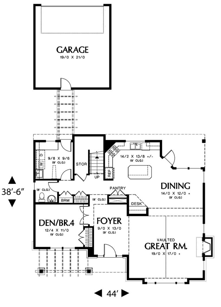House Plan House Plan #12182 Drawing 1