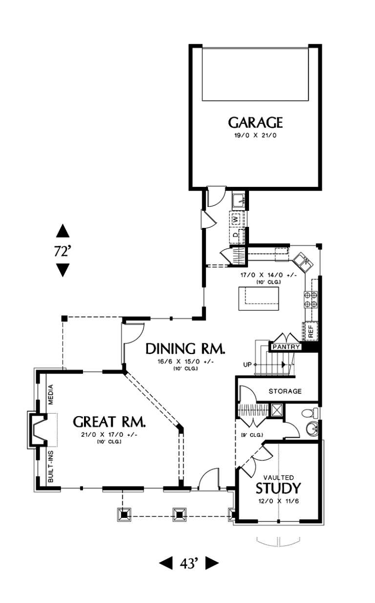 House Plan House Plan #12184 Drawing 1