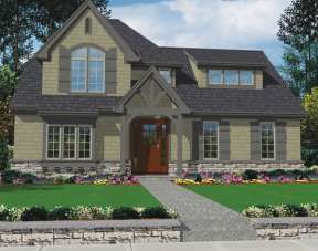 Craftsman House Plan #2559-00409 Elevation Photo