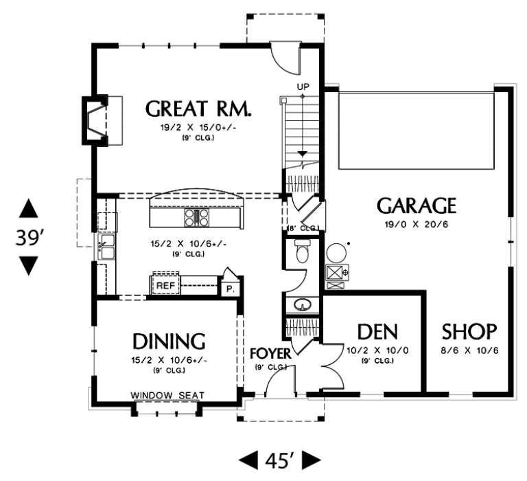 House Plan House Plan #12186 Drawing 1
