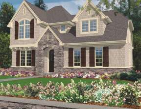 Traditional House Plan #2559-00410 Elevation Photo
