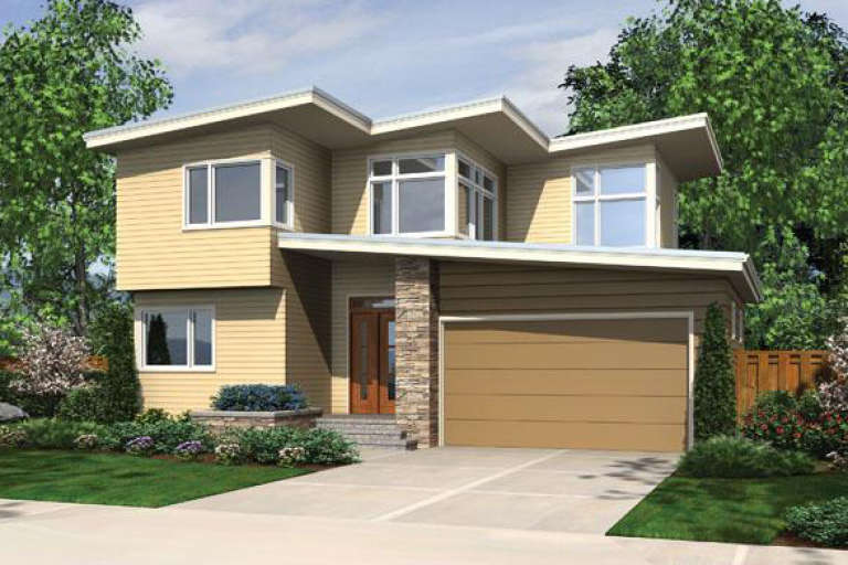 House Plan House Plan #12188 Front Elevation 